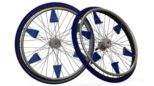 Illustration for article titled IntelliWheels AGS Shifts the Wheelchair Into a Higher Gear